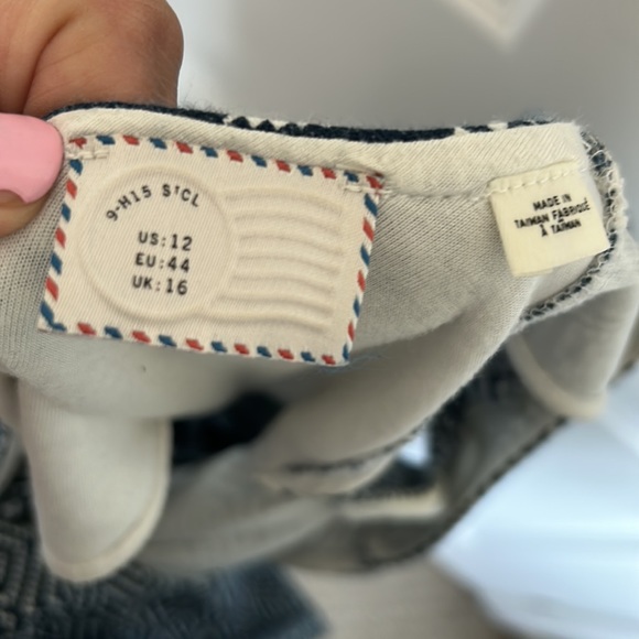 Anthropologie Crossed Back dress, size 12 - Picture 3 of 4